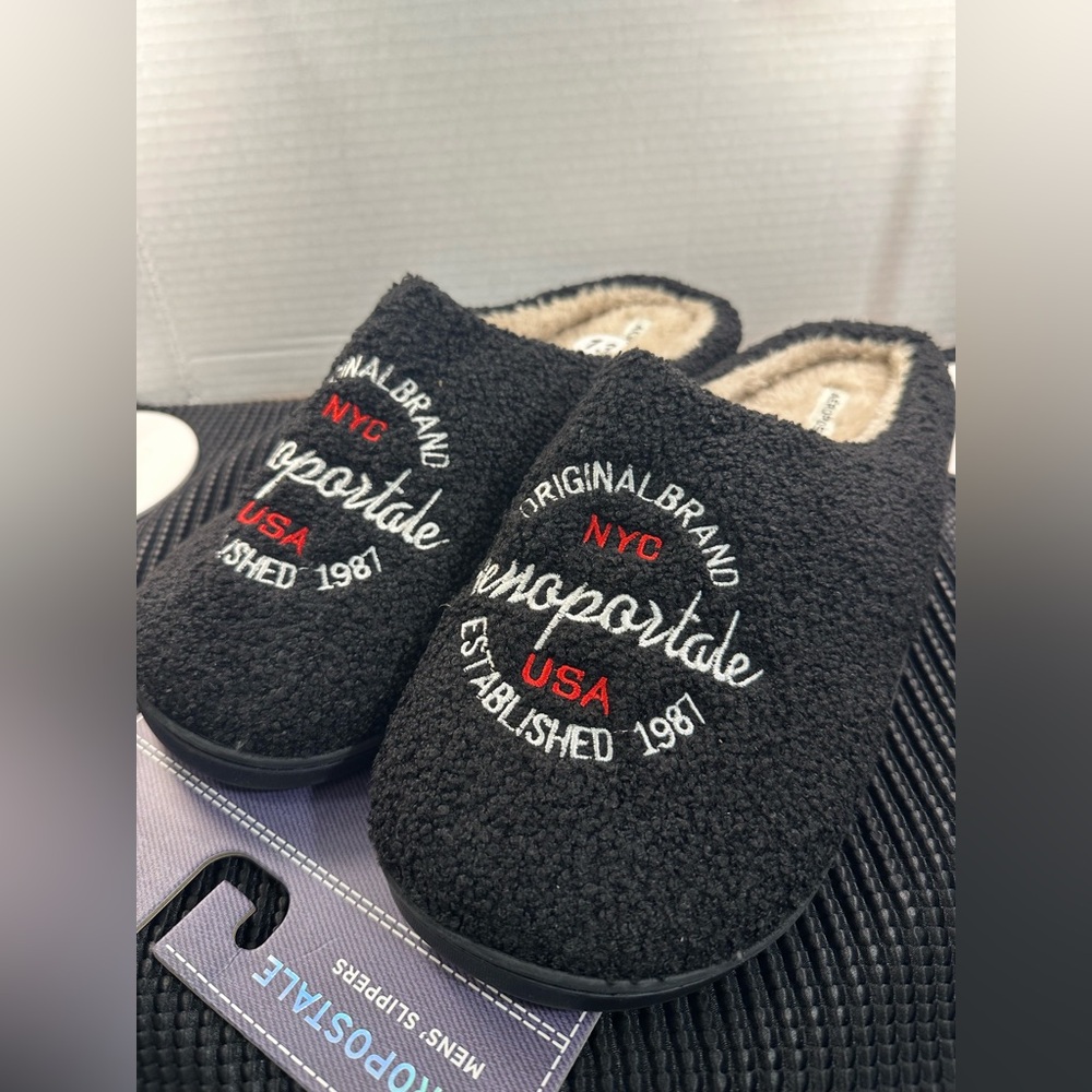 Aeropostale Black Men's Slippers